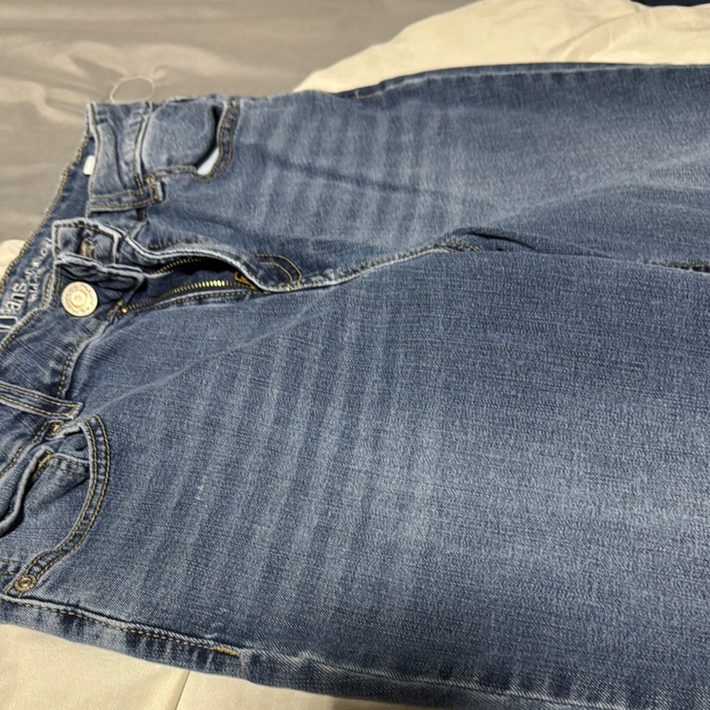 Maurices Blue Boot Cut Jeans with Classic Indigo Wash